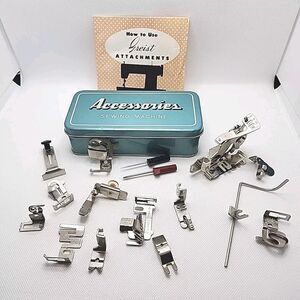 Sewing Machine Attachments Lot Greist EXP B T Instructions